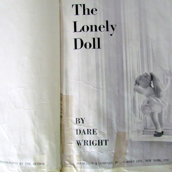 THE LONELY DOLL FIRST EDITION 1957 DARE WRIGHT'S EDITH & BEARS ORIGINAL VINTAGE - Picture 8 of 10